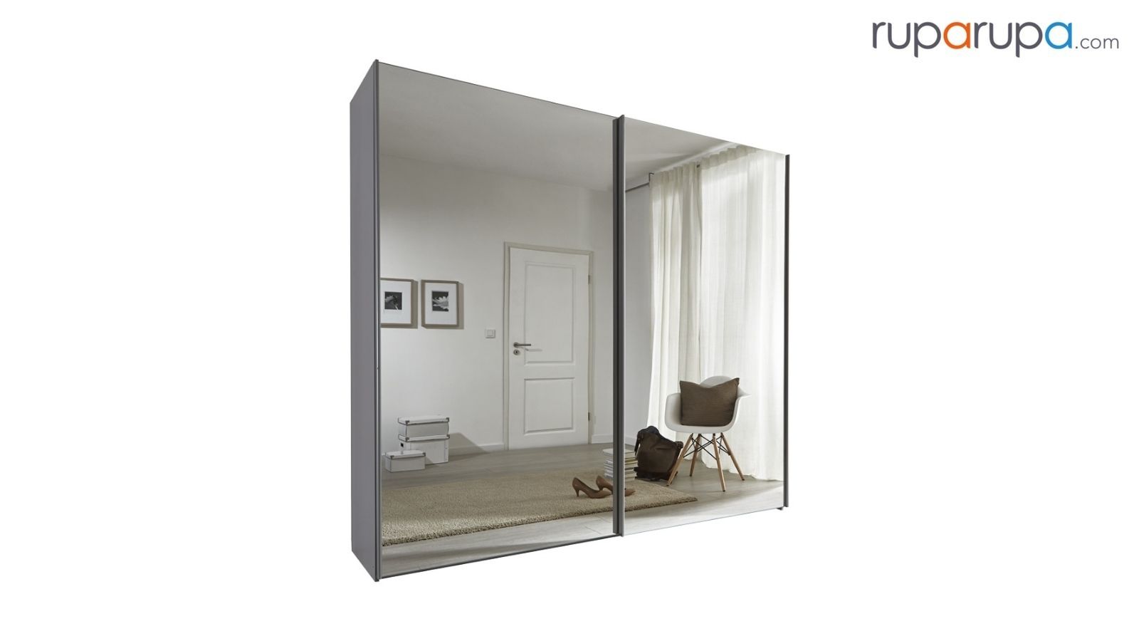 lemari pakaian pintu geser kaca