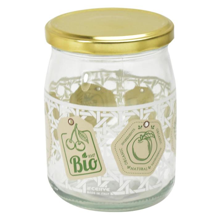 Cerve 500 Ml Stoples Kaca Green Bio