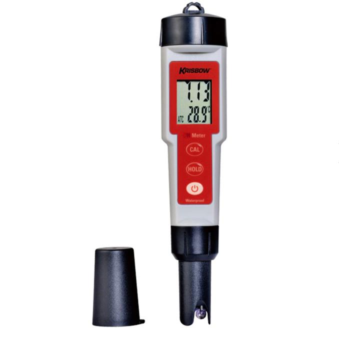 Krisbow Alat Ukur Ph Meter Dengan Indikator Suhu