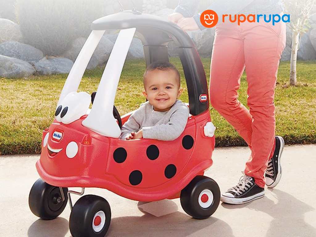Little Tikes Ride On Cozy Coupe Ladybird 173059