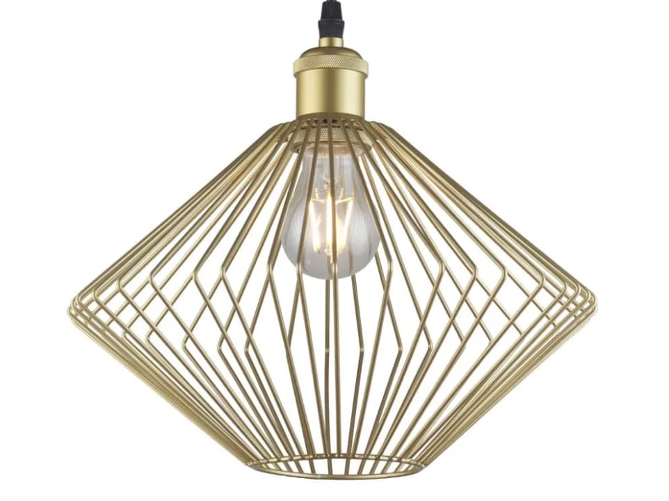 model lampu gantung geometris