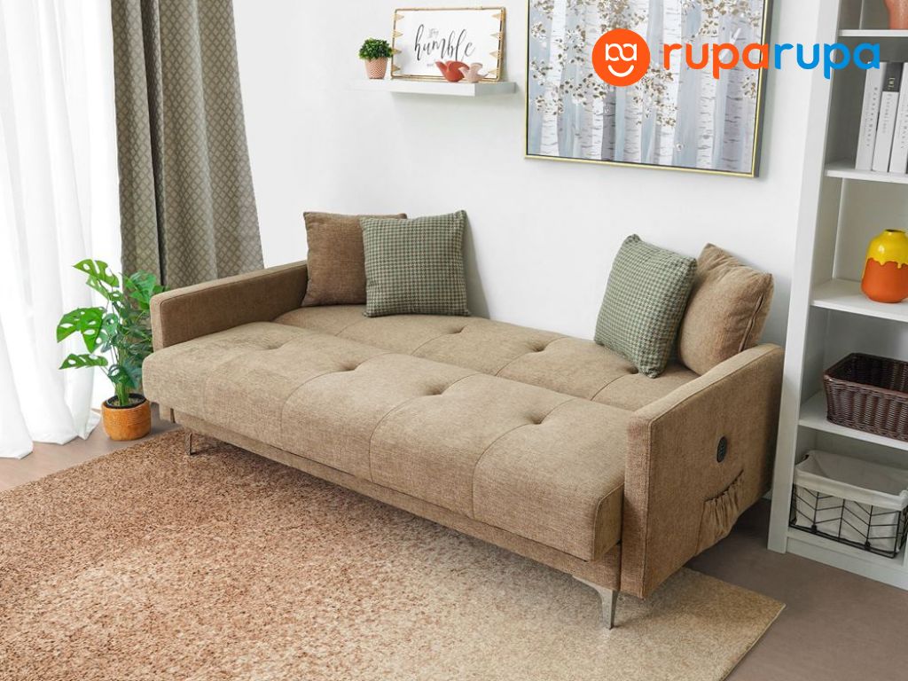 model sofa bed 3 dudukan