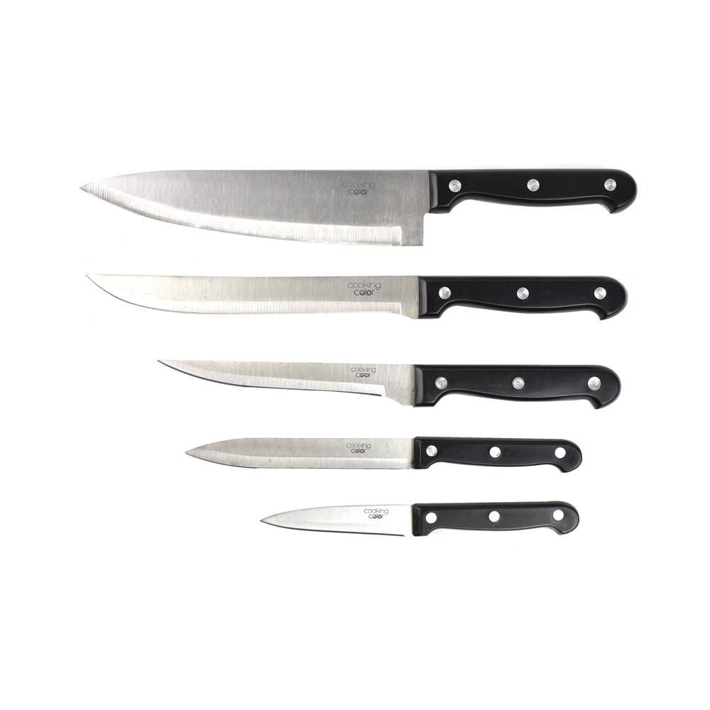 Cooking Color Set 5 Pcs Pisau Dapur