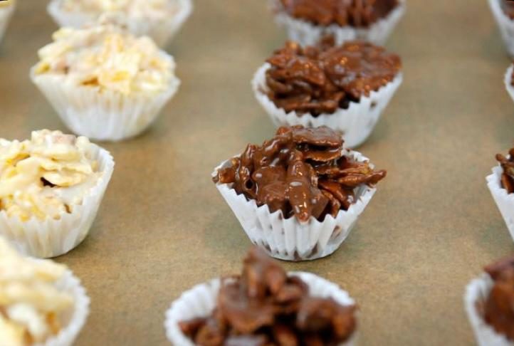 resep kue cokelat cornflakes