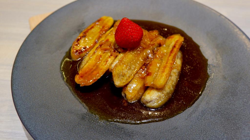 resep pisang bakar karamel