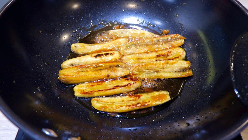 resep pisang bakar karamel campur gula