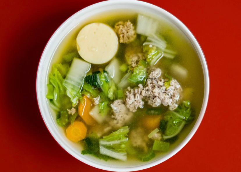 sayur sop dengan daging