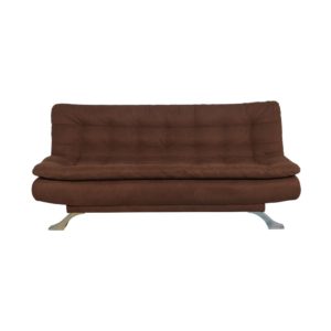 sofa bed coklat