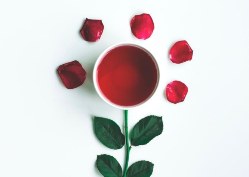 teh bunga mawar