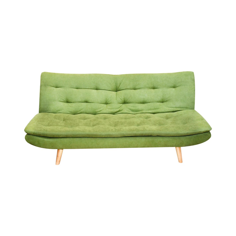 sofa bed hijau
