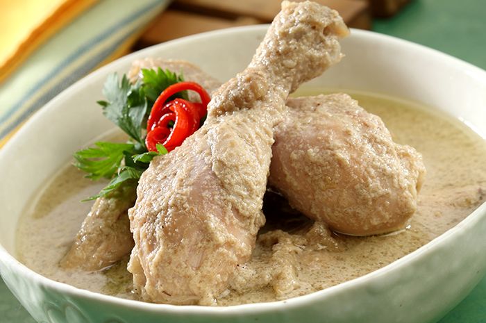 resep opor ayam lebaran bumbu putih