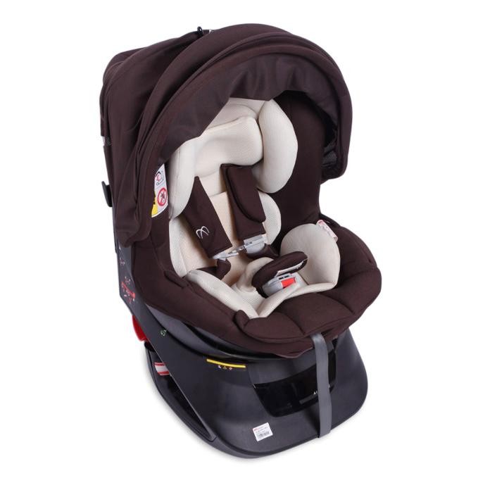 Ailebebe Kurutto Baby Car Seat - Cokelat