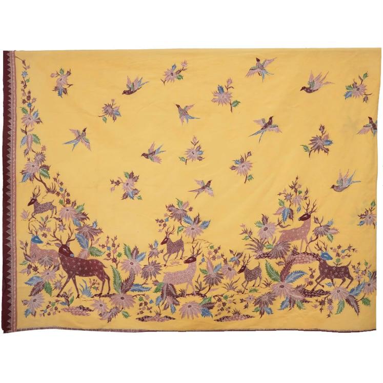 Kain Katun Batik Tulis Rusa Wastra