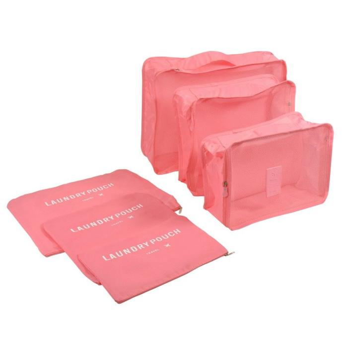 Passport Pouch Travel Set 6 Pcs