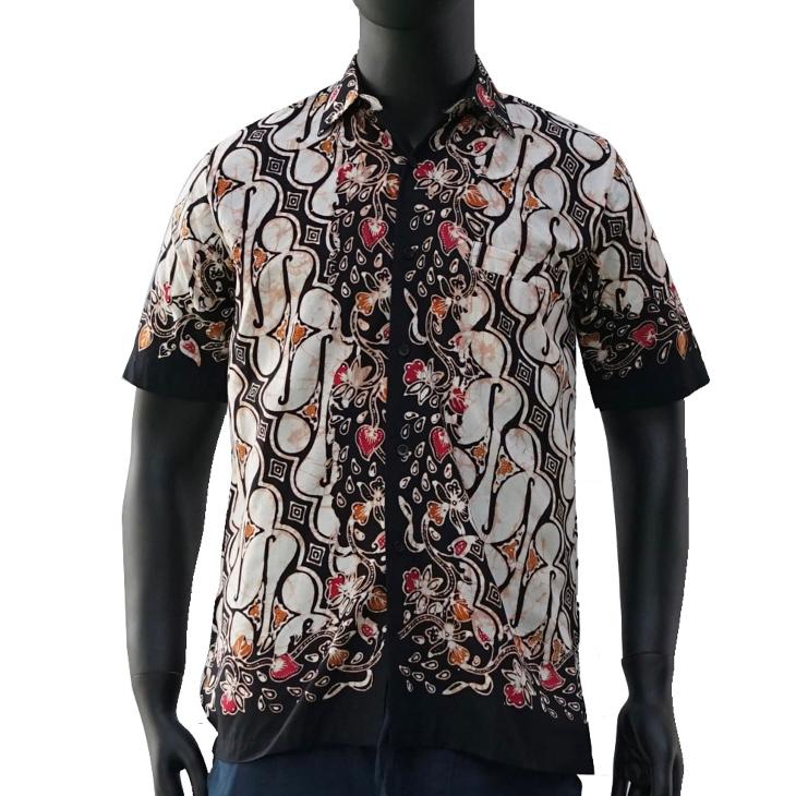 Pendopo Kemeja Batik Pria Motif Parang Barong