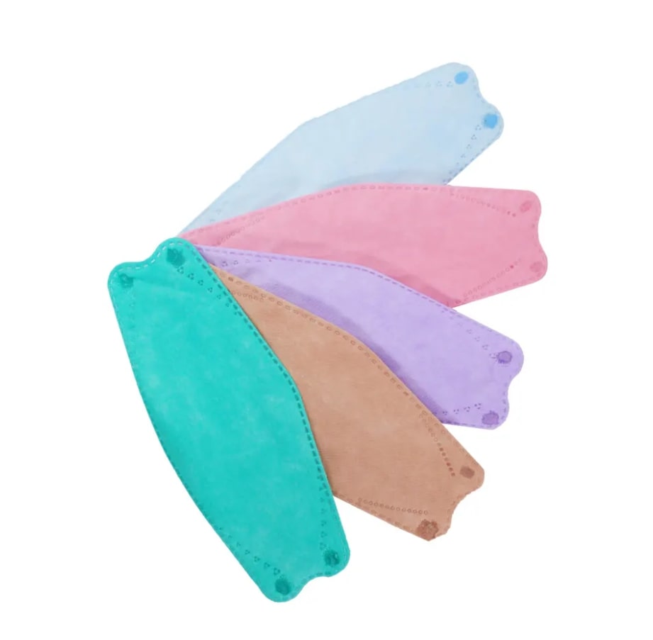 S Sip Set 10 Pcs Masker Pelindung Pastel Series Kf94