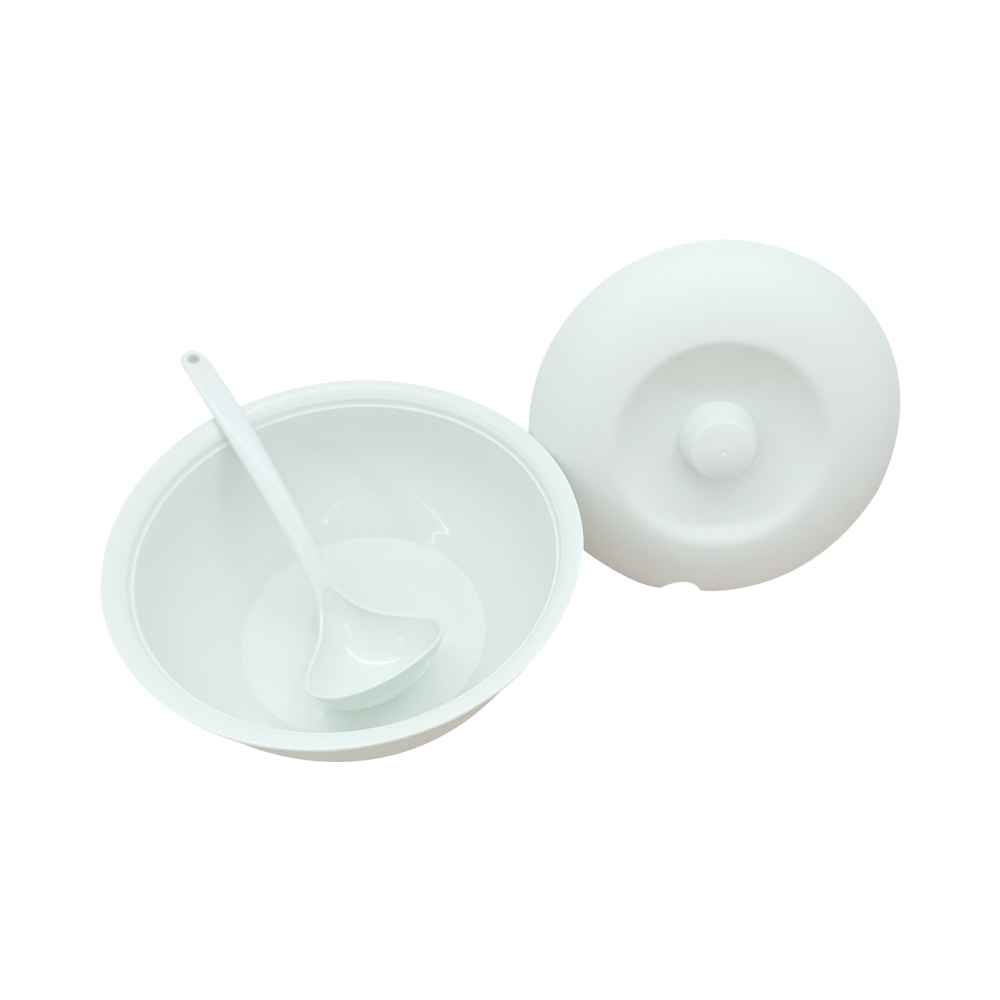 Selma Milan Wadah Saji Casserole Dengan Sendok Sup - Krem