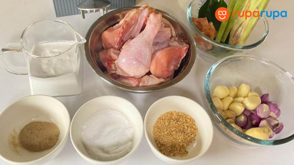 bahan opor ayam