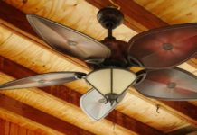 cara membersihkan kipas angin gantung