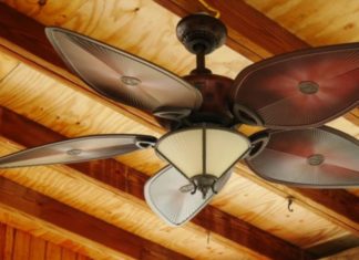 cara membersihkan kipas angin gantung