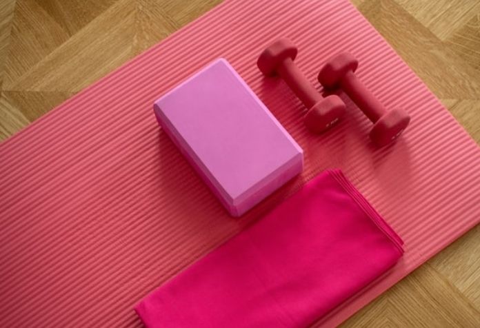 cara memilih bahan matras yoga