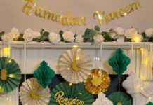 dekorasi idul fitri di rumah