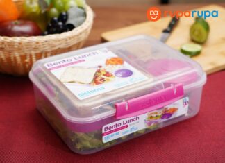 kotak bekal perlengkapan puasa