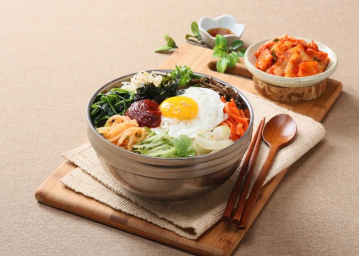 makanan korea bibimbap