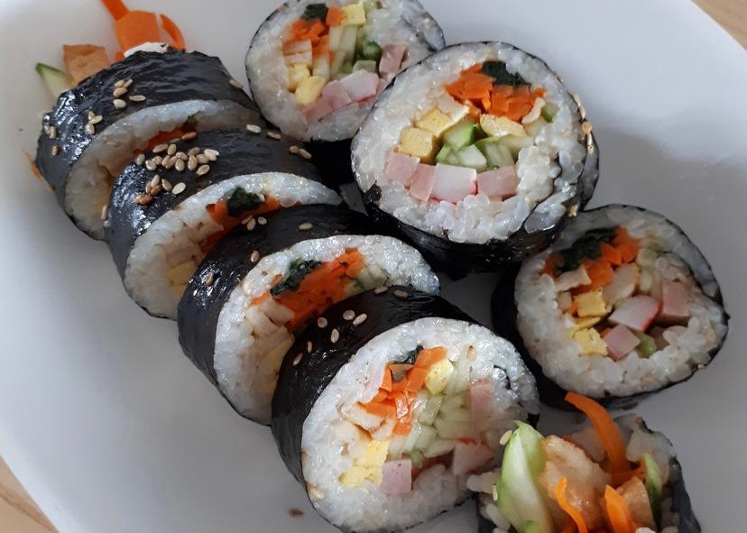 makanan korea kimbap