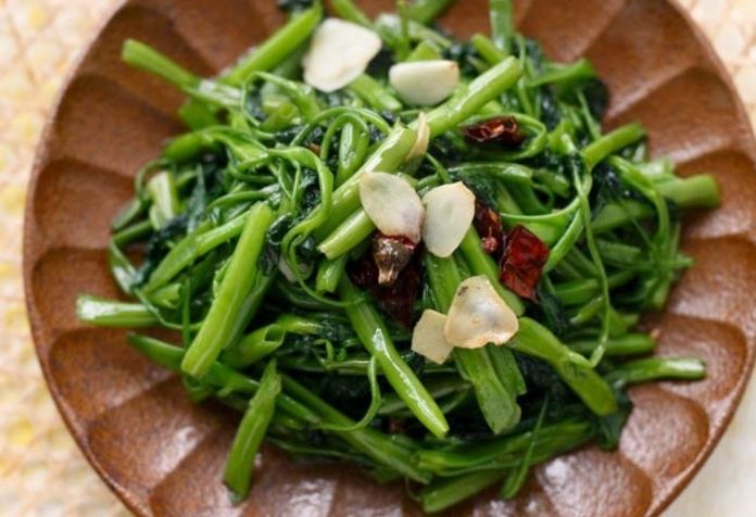 menu buka puasa seminggu kangkung