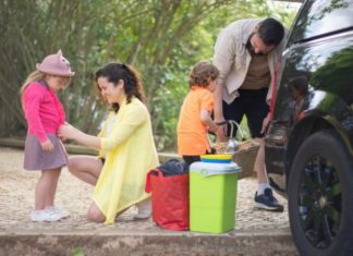 mudik dengan mobil bersama keluarg