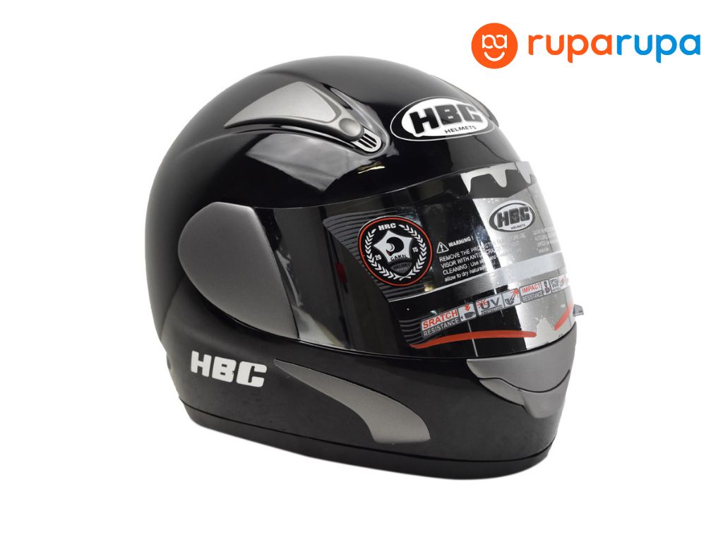 perlengkapan mudik motor helm full face