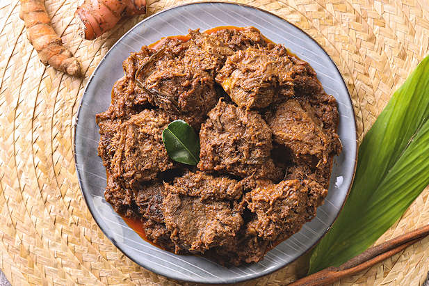 makanan khas lebaran rendang