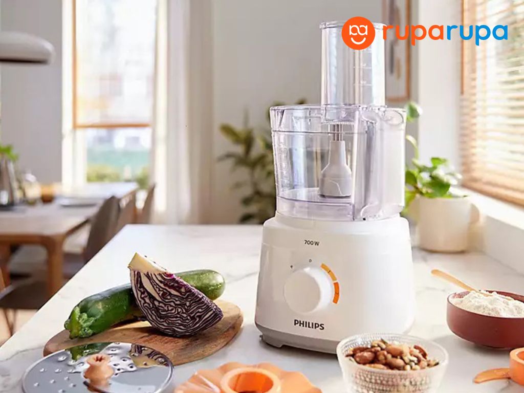 Philips Food Processor Hr731000 - Putih