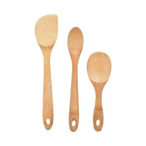 set spatula dari bambu