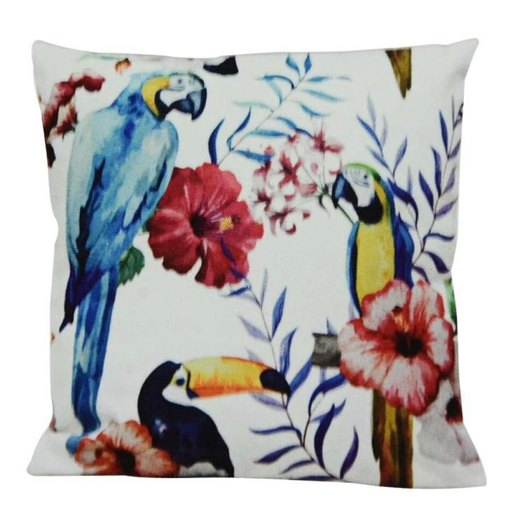 Arthome 45x45 Cm Sarung Bantal Sofa Parrot
