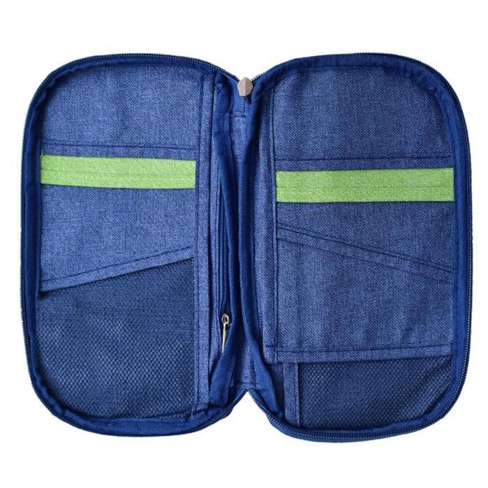 Ataru Dompet Paspor - Biru