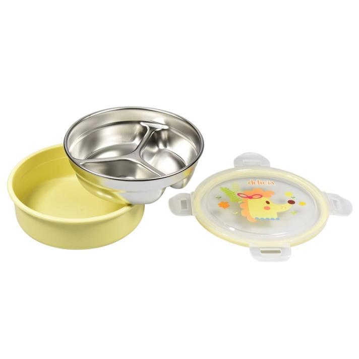Delicia Tempat Makan Anak 3 Sekat 470 Ml
