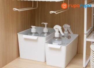 Kotak Penyimpanan Serbaguna 26x19x15 Cm - Putih