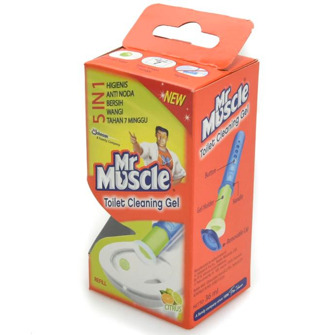 Mr Muscle Gel Pembersih Toilet Isi Ulang