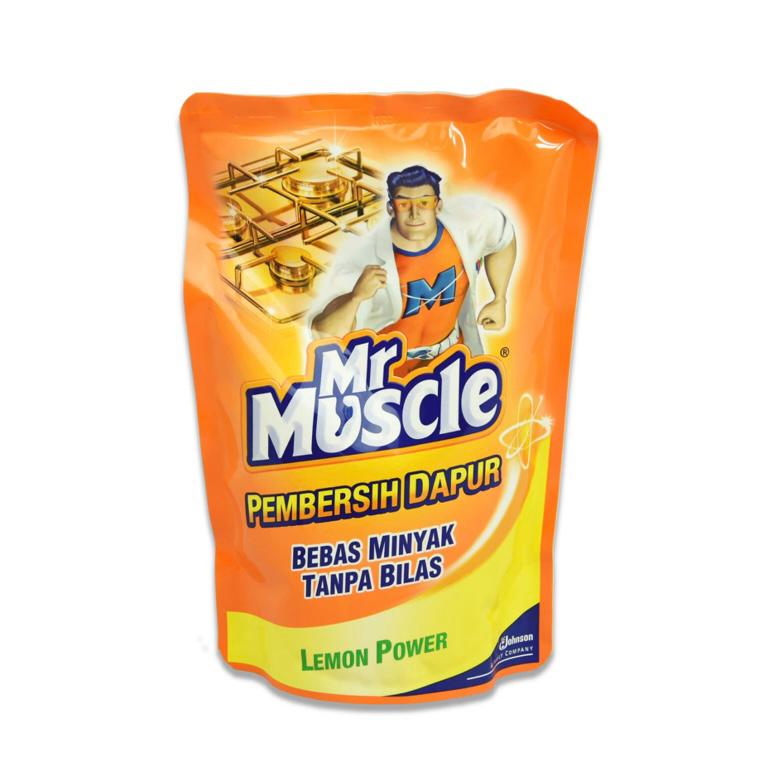 MrMuscle 400 Ml Cairan Pembersih Dapur Lemon Power