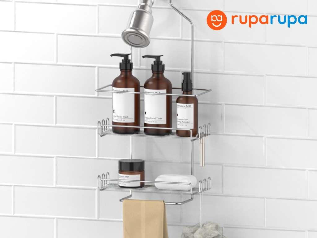 Stora Rak Gantung Kamar Mandi Wk120864 - Silver