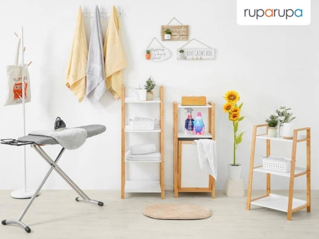 Wenko Rak Kayu Modern 4 Tingkat rekomendasi rak kayu