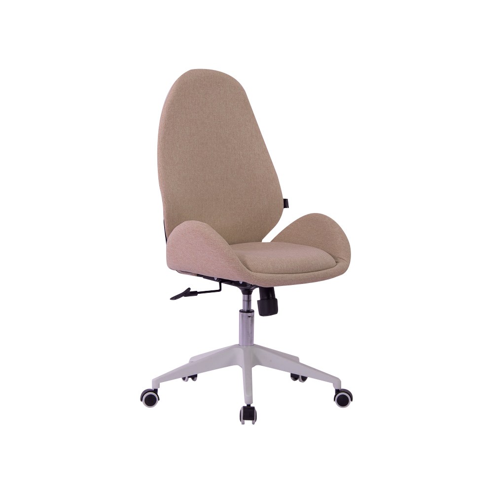 ruang kerja di rumah Carina Kursi Kantor Sandaran Tinggi - Cokelat