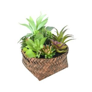 tanaman artifisial dengan pot