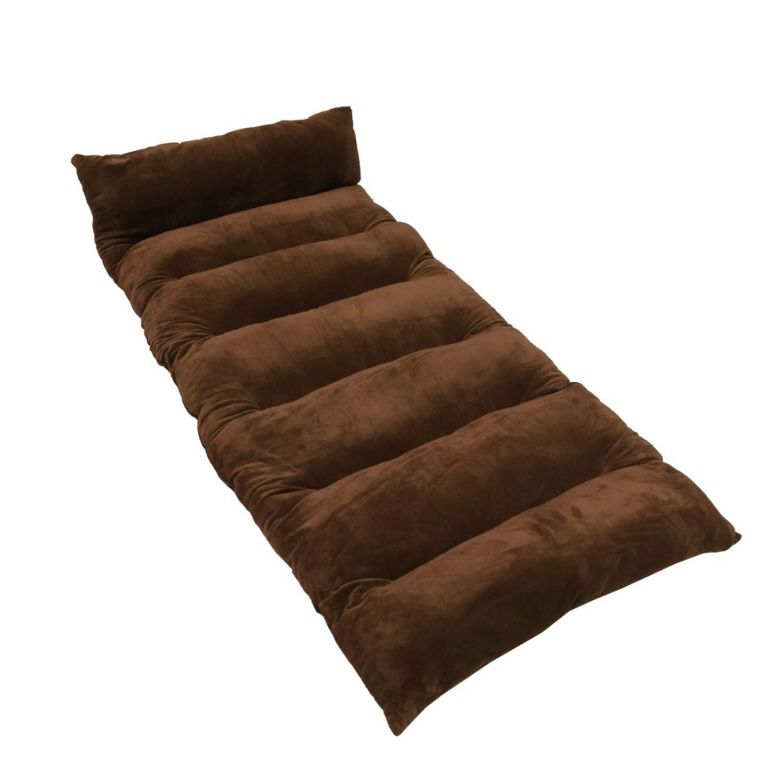 Jenis kasur busa berwarna cokelat