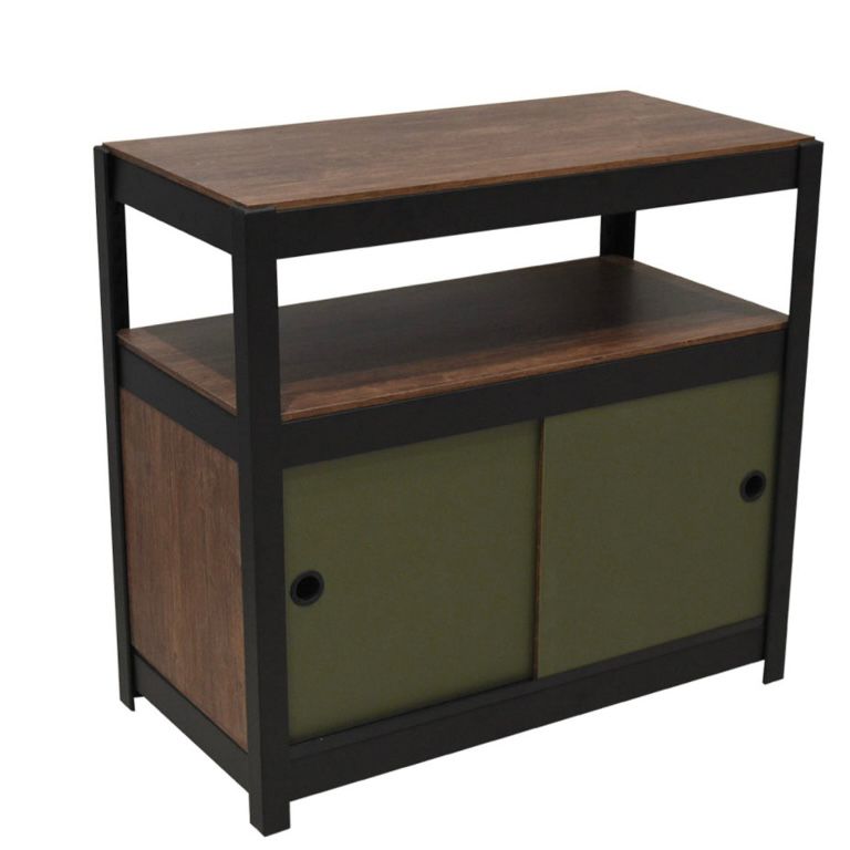 rak kerja dengan laci