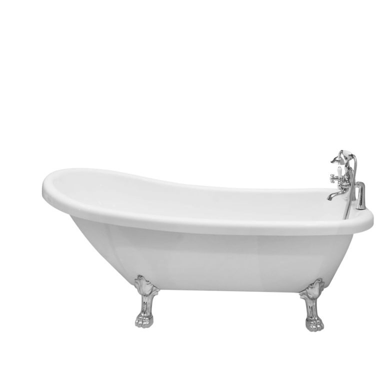Penggunaan bathtub membuat kamar mandi tampak lebih mewah