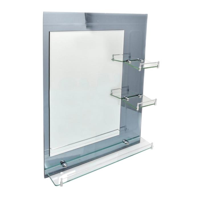 Kris Cermin Dinding Kamar Mandi Dengan Rak (2)