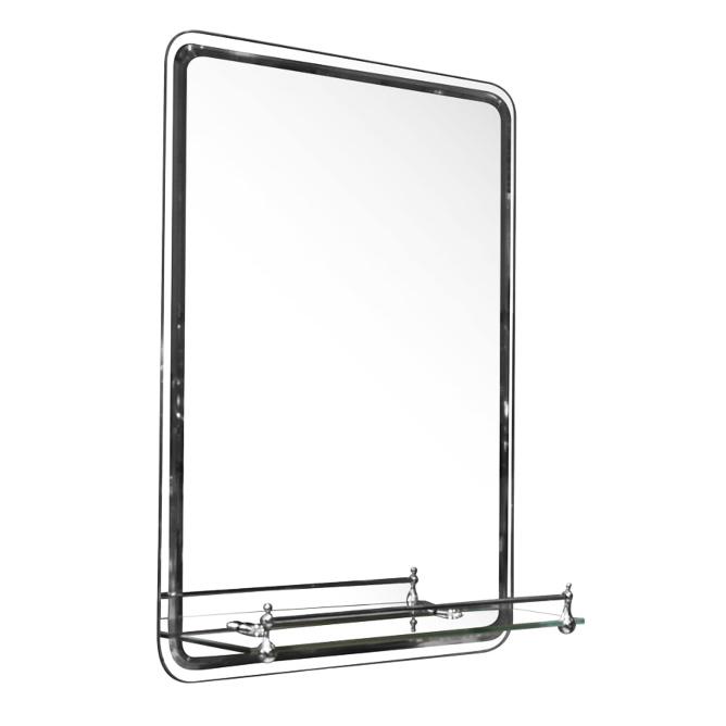 Kris Cermin Dinding Kamar Mandi Dengan Rak